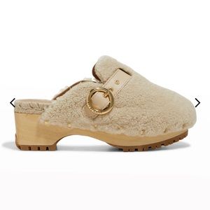 See by Chloe Shearling Viviane shearling clogs! Sz 39